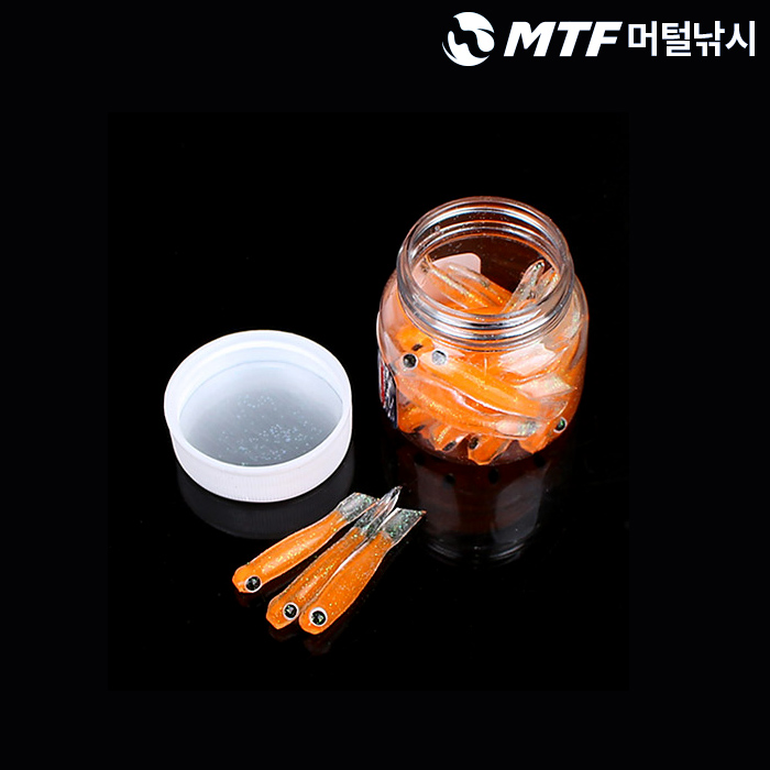 다미끼 빙 웜 1.5인치 25개입 병타입 소프트베이트 - 상세 이미지 3