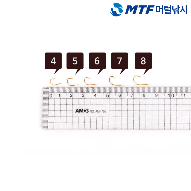 해동 드림훅 민물 붕어 바늘 금색 스텐다드 - 상세 이미지 3