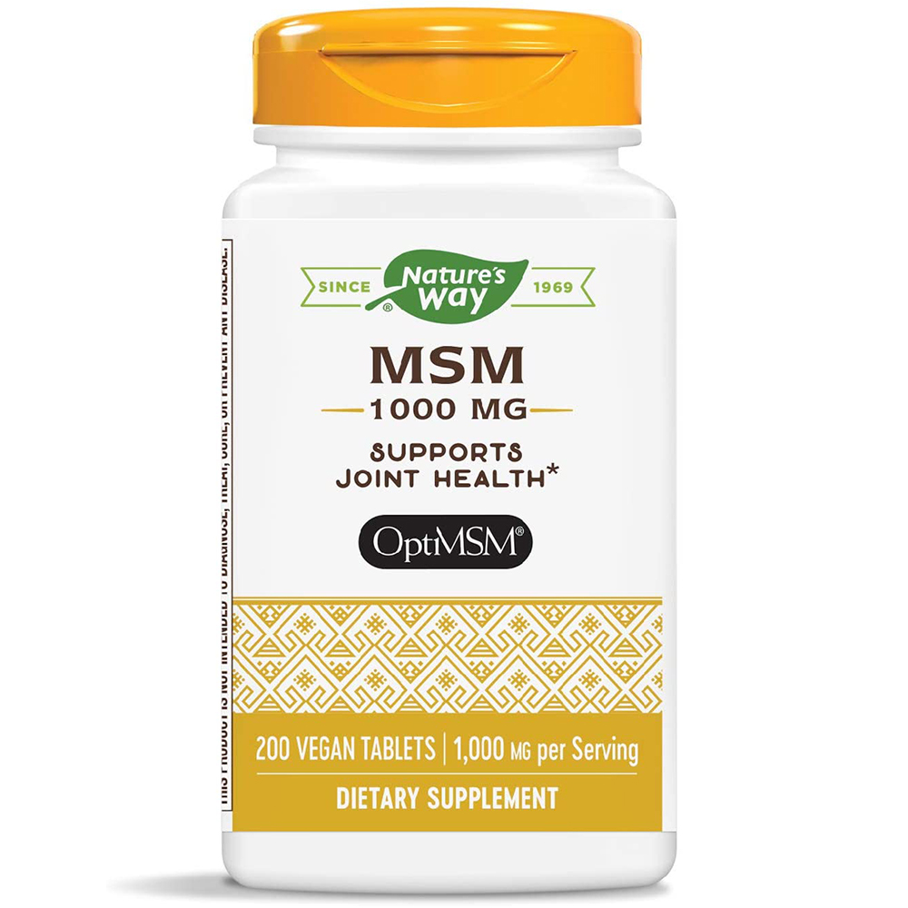 네이쳐스웨이 OptiMSM 식이유황 1000mg 200정 - 상품 이미지