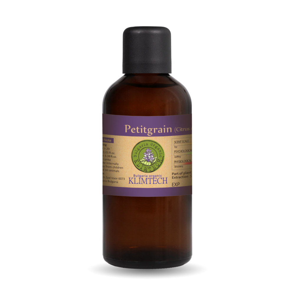 불가리아 클림텍 유기농 에센셜오일 페티그레인100ml - 상품 이미지