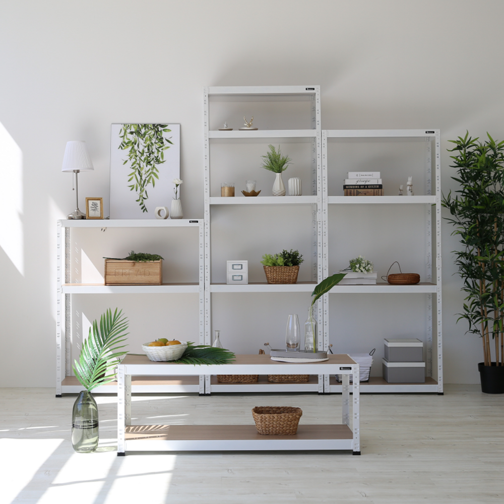 철제선반 조립식앵글 베란다 창고 선반 300x400x600 4단