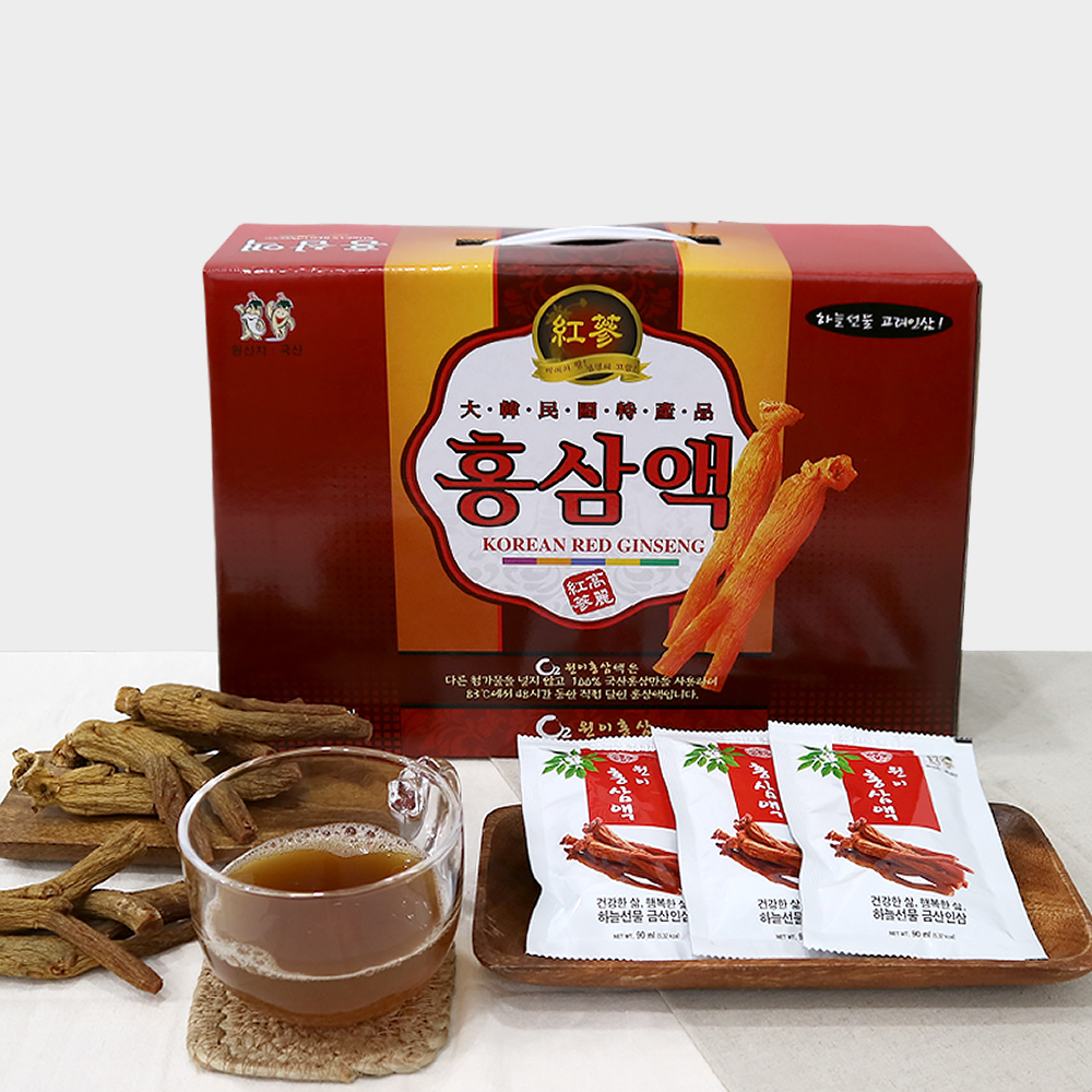 [오늘끝딜]원이홍삼 홍삼즙 홍삼진액 액기스 90ml 60포 - 상품 이미지