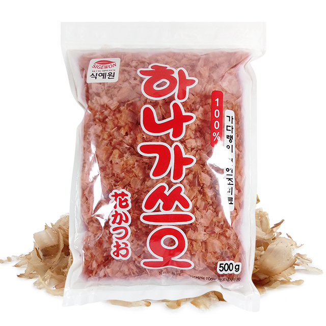 하나가쓰오부시 가다랑어포 500g 가쯔오부시 육수 국물내기 타코야끼 가츠오부시 - 메인 이미지