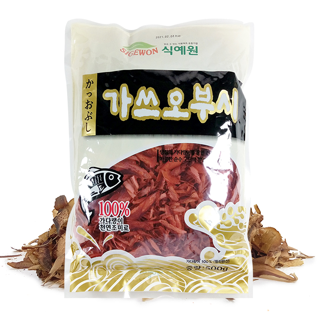 가쓰오부시 가다랑어포 500g 국물용 육수 국물내기 가쯔오부시 타코야끼 가츠오부시 - 메인 이미지