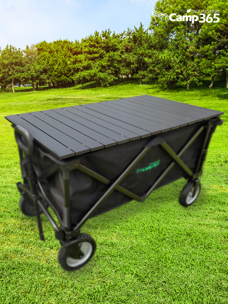 [캠프365] 파파웨건 스포츠 테이크아웃 전용 롤테이블 캠핑 웨건 상판 호환