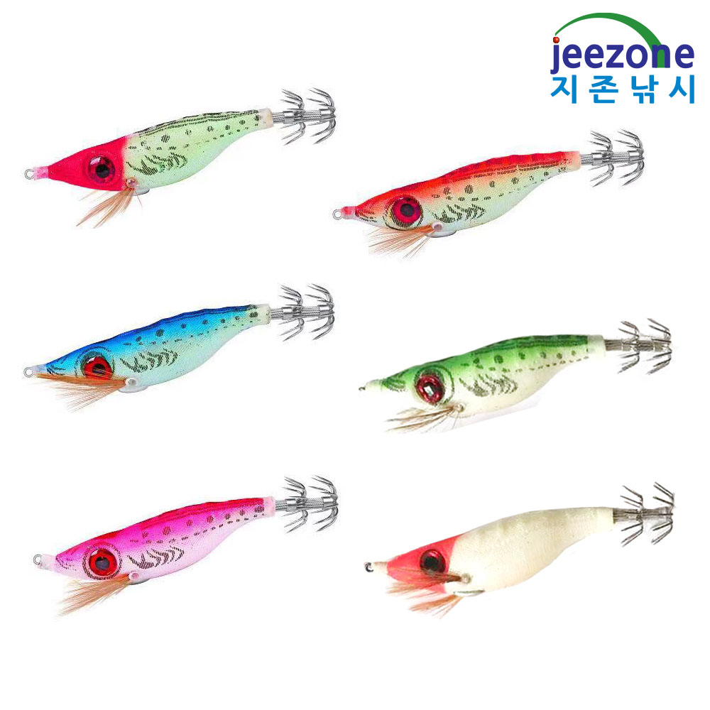 5개 왕눈이에기 세트 색동에기 금동이 돌문어 타코에기 금비