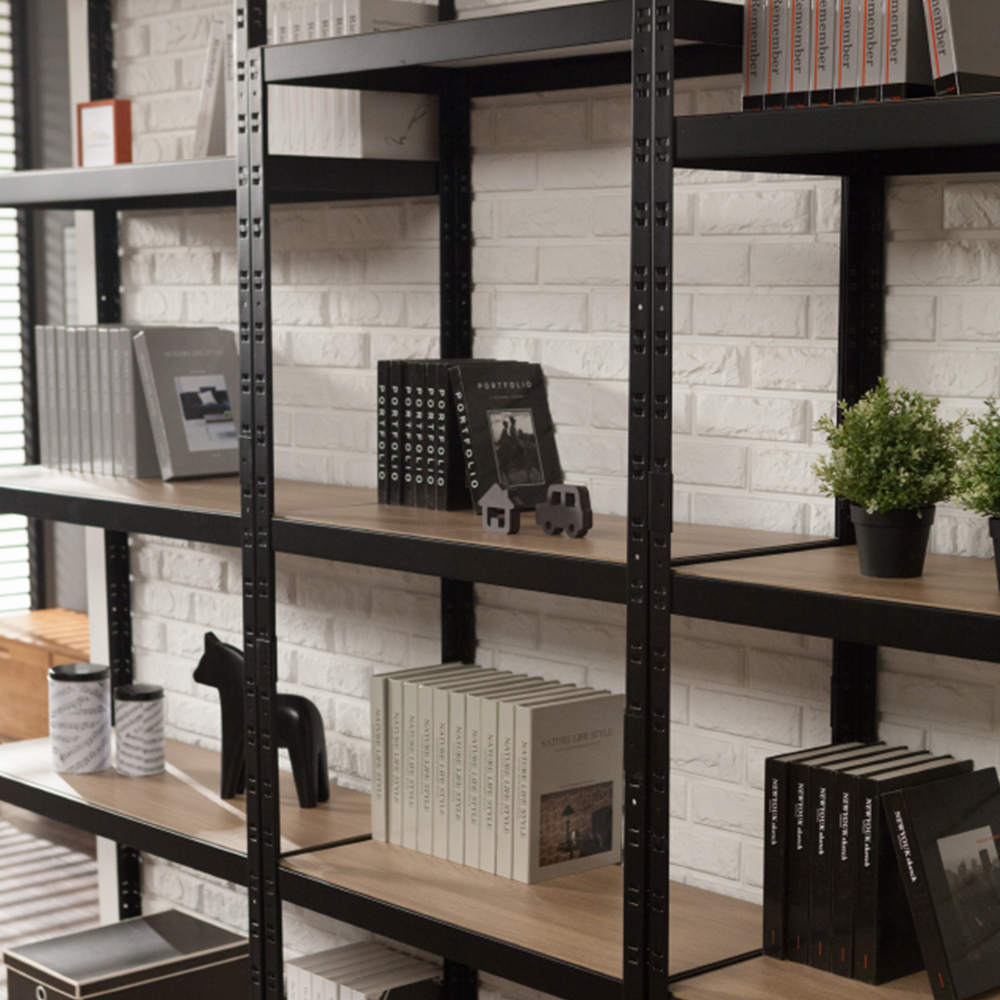 철제선반 조립식앵글 베란다 창고 선반 300x400x600 4단