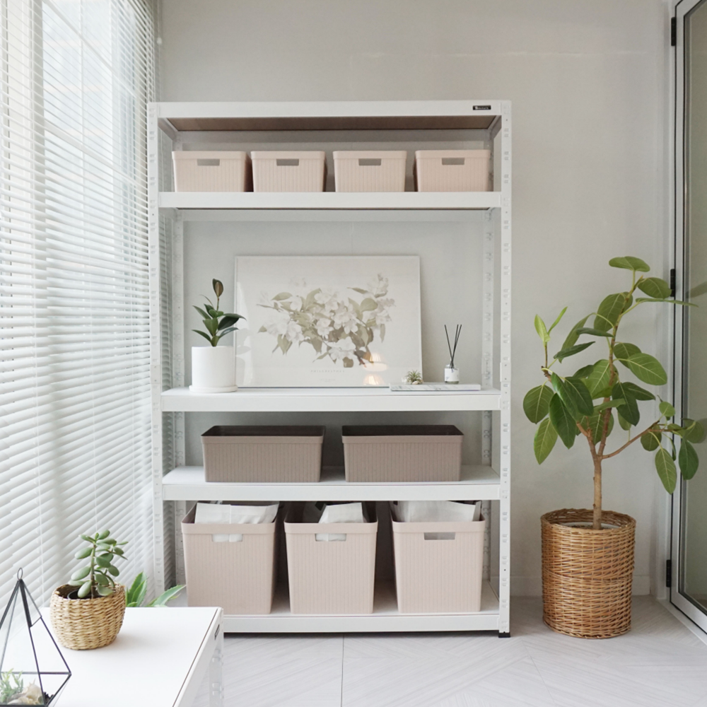 백화상점 선반 팬트리 수납선반 다용도 조립 랙 선반장 무타공 300x400x900 5단