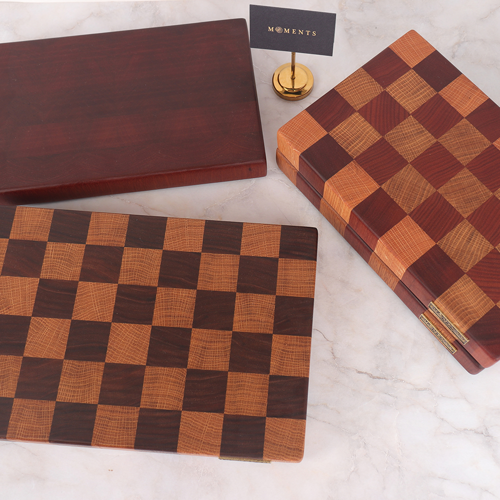 모하비 오크 체스 원목 엔드그레인 나무도마 업소용 가정용 원목도마 3종
