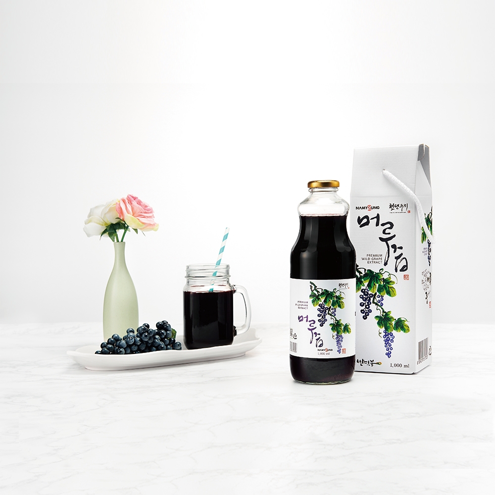 새콤달콤 맛있는 무주 산머루즙 1,000ml 1병 - 상세 이미지 4