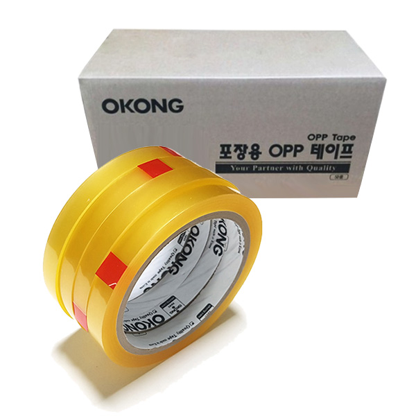 투명테이프 12mm x 40M 1박스(200개) / 대용량 - 메인 이미지