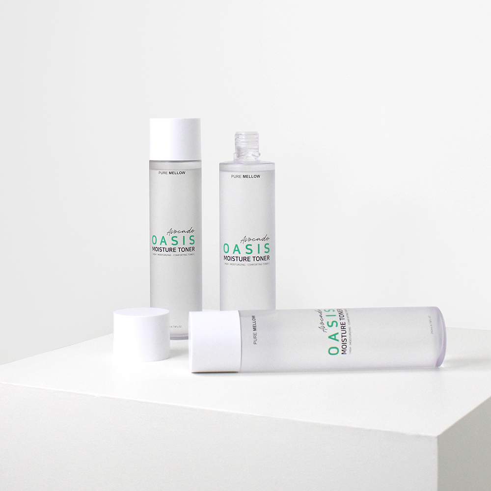 퓨어멜로우 아보카도 히알루론산 토너 300ml (EWG그린등급) 저자극 수부지 수분보습 - 메인 이미지