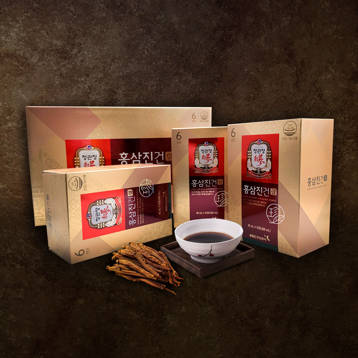 정관장 홍삼진건 40ml x 30개입 1set (쇼핑백포함)
