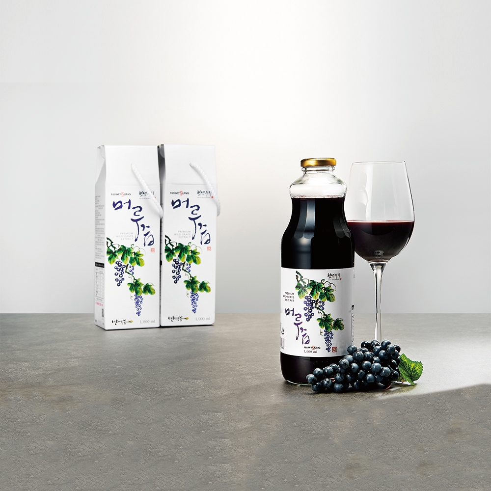 새콤달콤 맛있는 무주 산머루즙 1,000ml 1병 - 상세 이미지 3