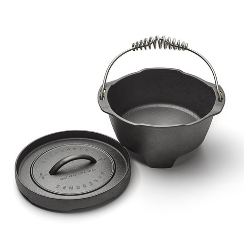 베어본즈 더치오븐 10인치 캠핑 무쇠 주물 냄비