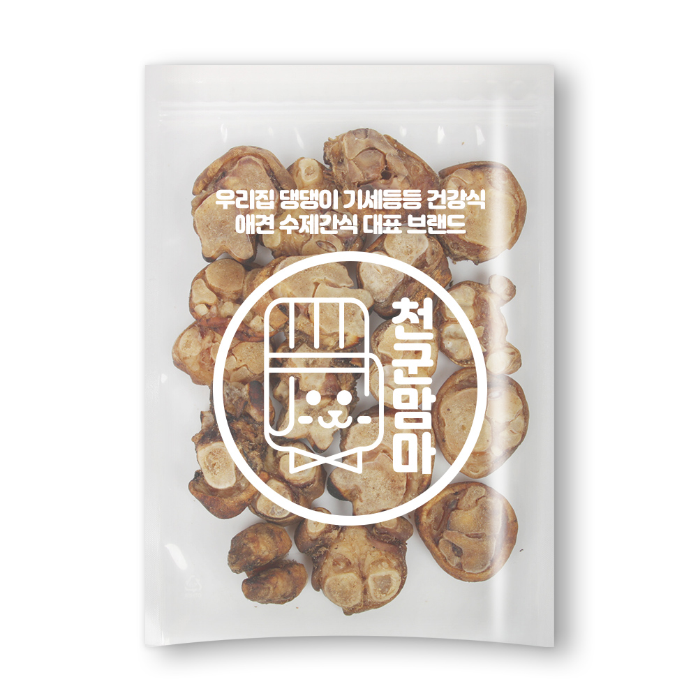강아지수제간식 대용량 국내제조 돼지족발, 500g, 1개 - 메인 이미지