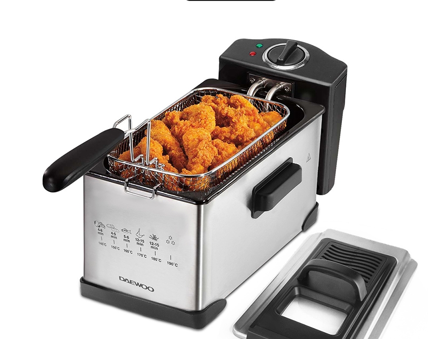 미니 튀김기 가정용 1인용 4인용 전기 튀김 냄비 소형 기계 1.2L 업소용