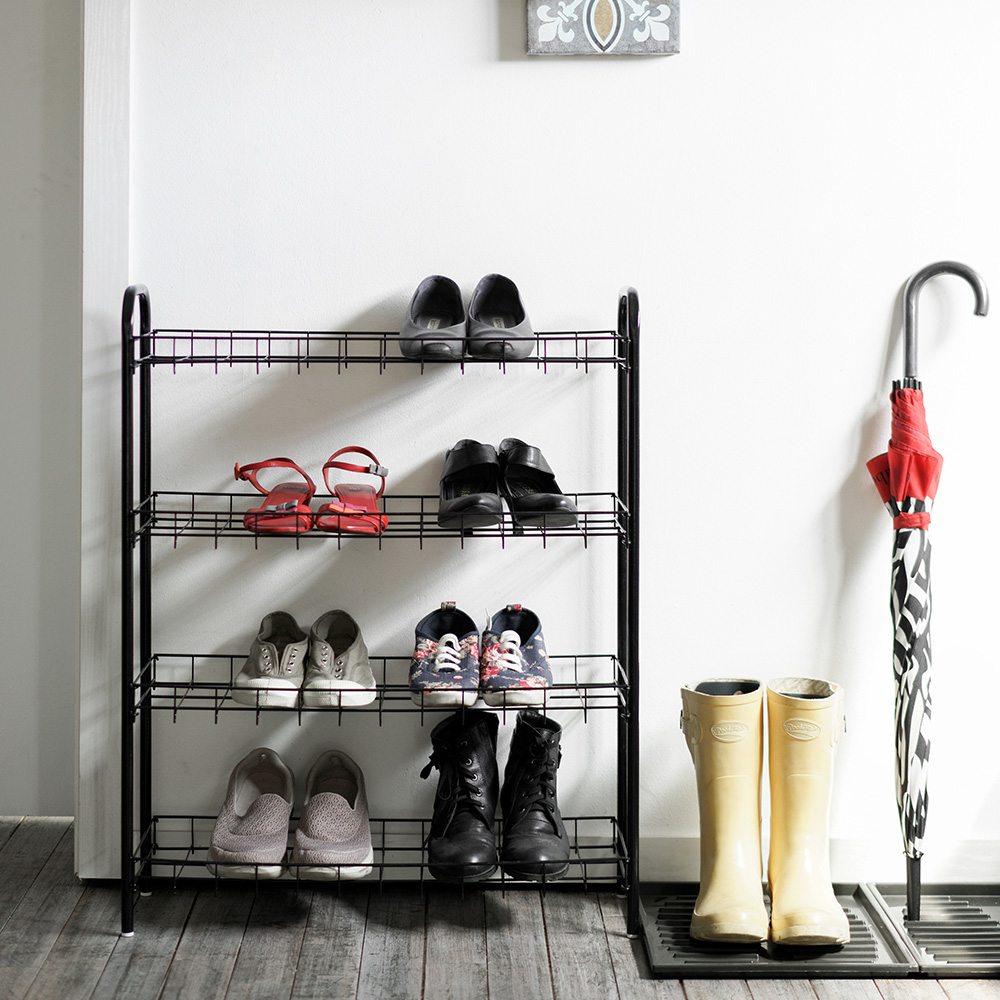 메탈텍스 신발정리대 4단 슈즈랙