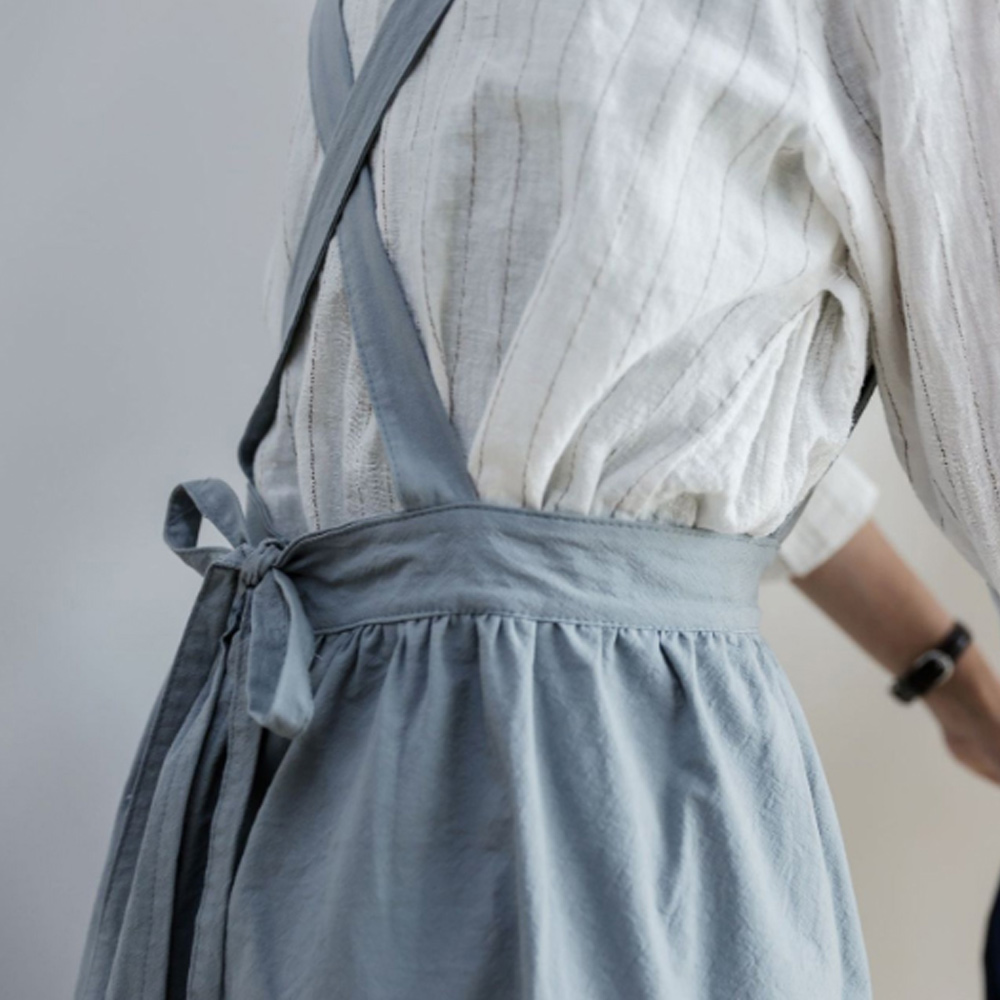 길이조절 H형 앞치마 생활방수 캠핑 애견미용 보육교사 미용사 H앞치마