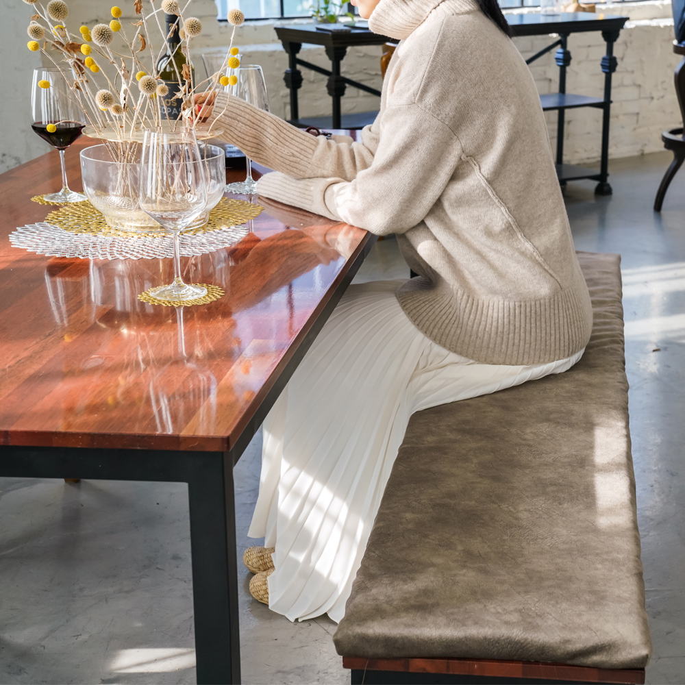 럭셔리 라텍스 벤치방석 식탁의자방석 긴방석 맞춤 주문제작가능