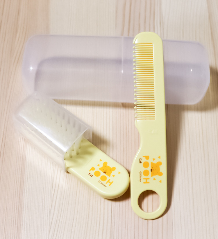 카이지루시 디즈니 곰돌이 푸우 베이비용 헤어세트 - 아기 헤어케어 - 하카타몰