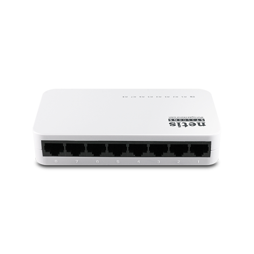 네티스 ST3108GS 8포트 기가 스위칭허브 1000Mbps LAN 스위치허브 3년 A/S CL - 상세 이미지 2