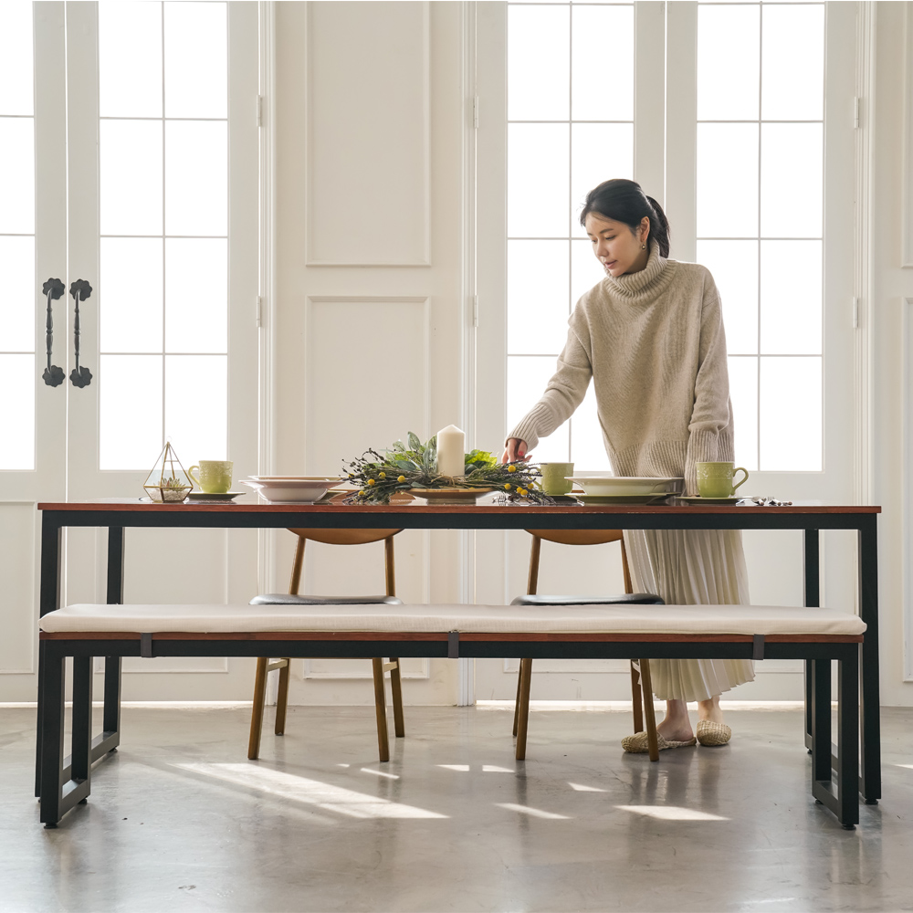 럭셔리 라텍스 벤치방석 식탁의자방석 긴방석 맞춤 주문제작가능