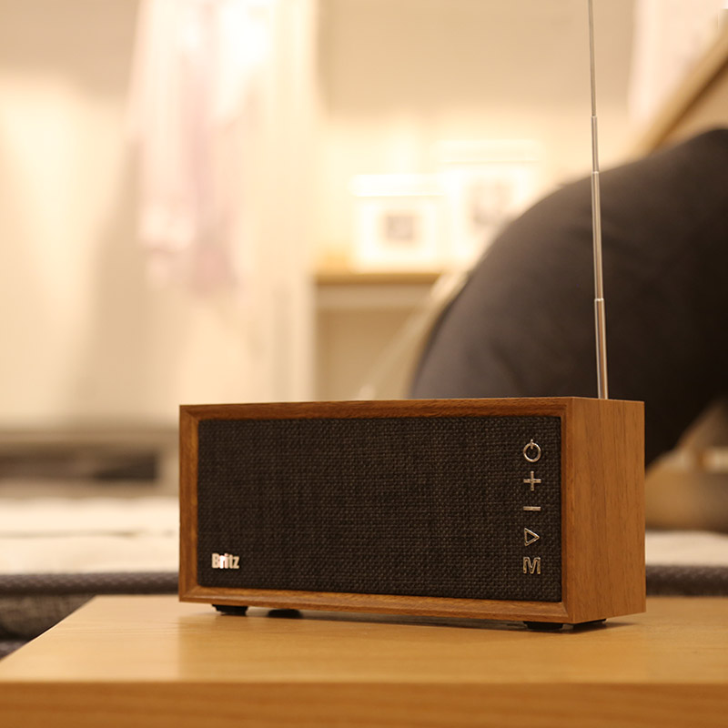 [브리츠몰] BA-RBW1 Plus 휴대용 블루투스 스피커 / FM 라디오 - 상세 이미지 3