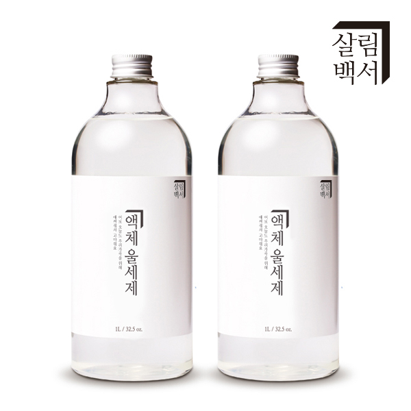 1+1 살림백서 울세제 중성세제 홈드라이 세탁 제품 이미지