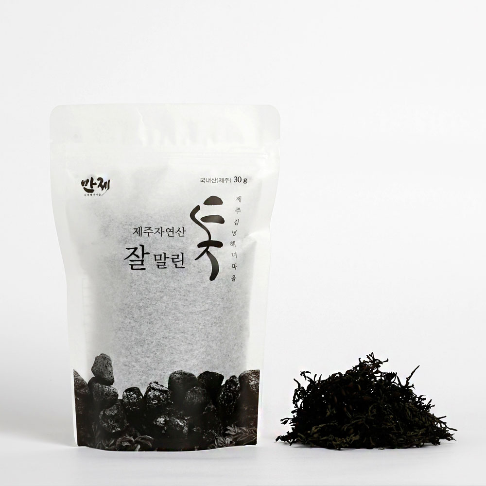 제주 말린 마른 톳 건조톳 건톳 나물 무침 밥 효능 모자반 추석 선물세트 - 상품 이미지