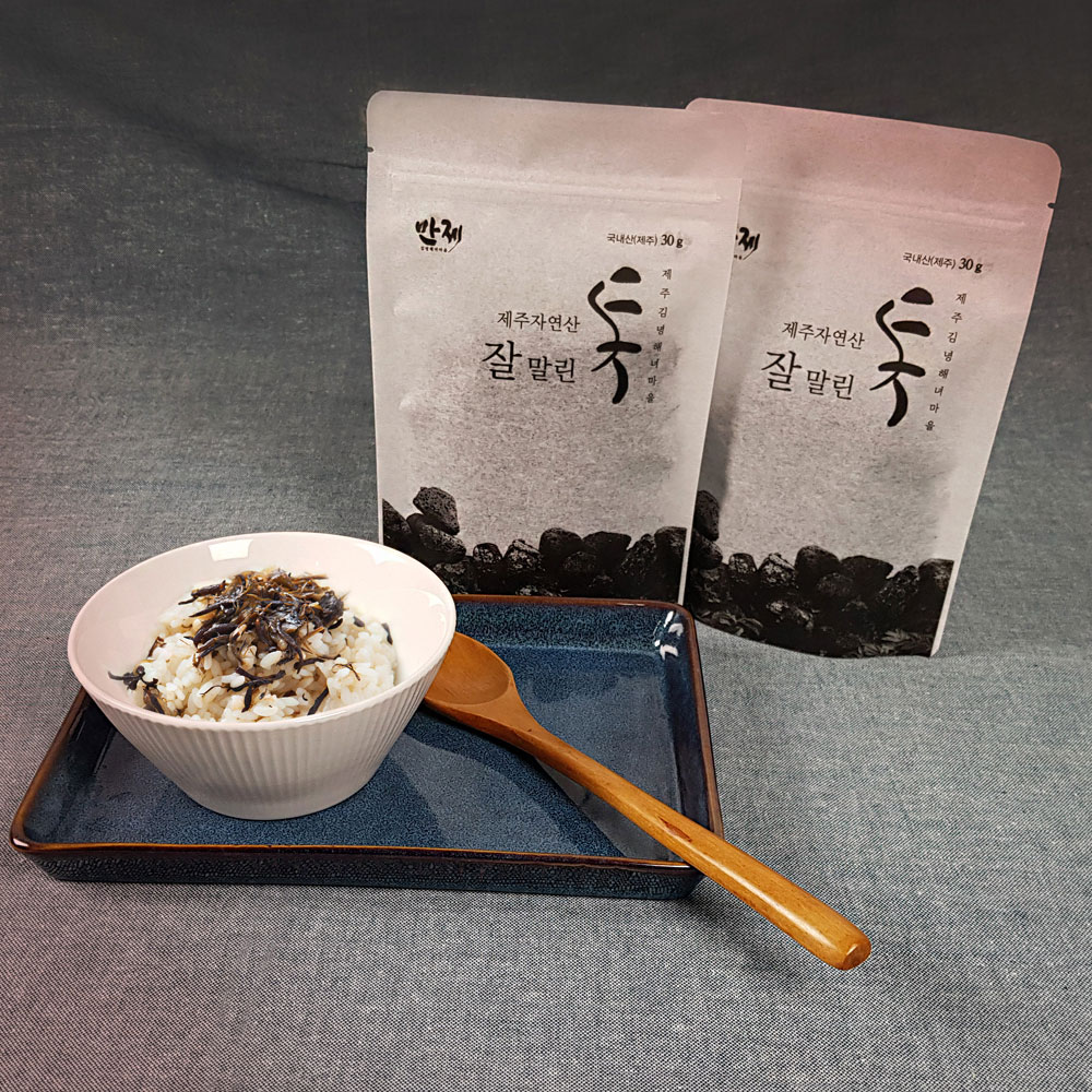 제주 말린 마른 톳 건조톳 건톳 나물 무침 밥 효능 모자반 추석 선물세트 - 상세 이미지 5
