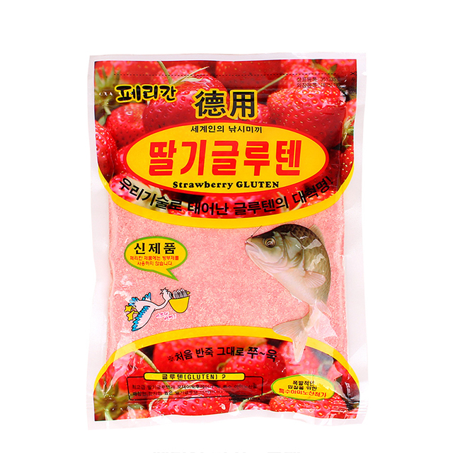 페리칸 딸기 글루텐 덕용 민물 낚시 떡밥 - 상품 이미지