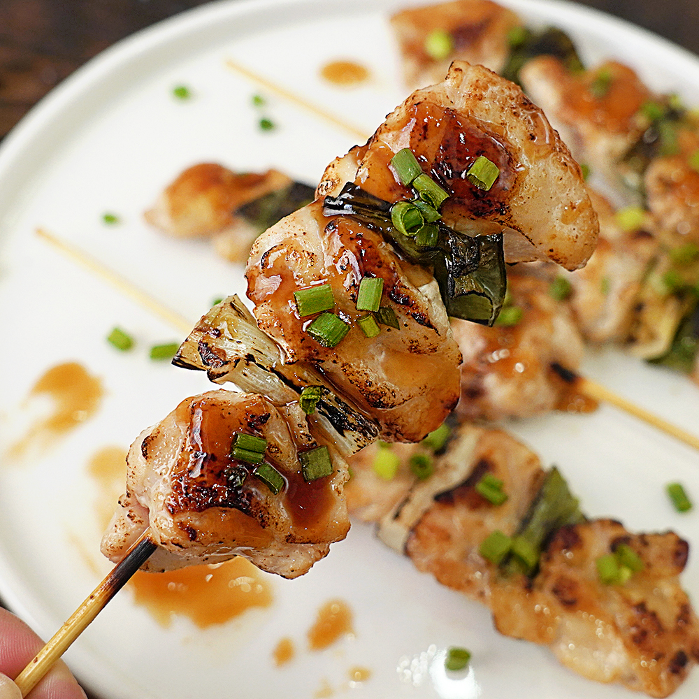 캠핑음식 요리 닭꼬치 파닭 염통 모듬 수제꼬치 구이 12종