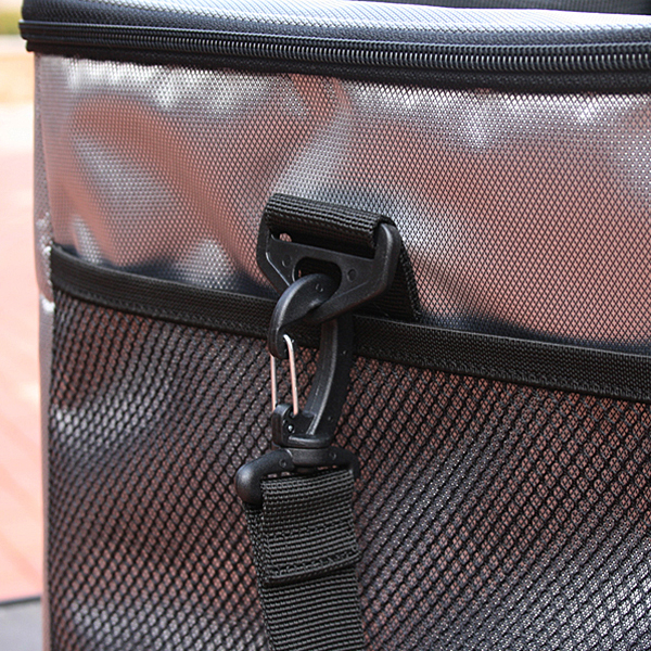 라이프토템 쿨러백 캠핑 미니 보냉백 아이스박스 30L, 실버 - 상세 이미지 3