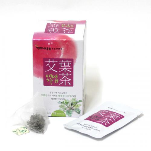 거문도해풍쑥 쑥 티백차(애엽차) 15g - 상품 이미지