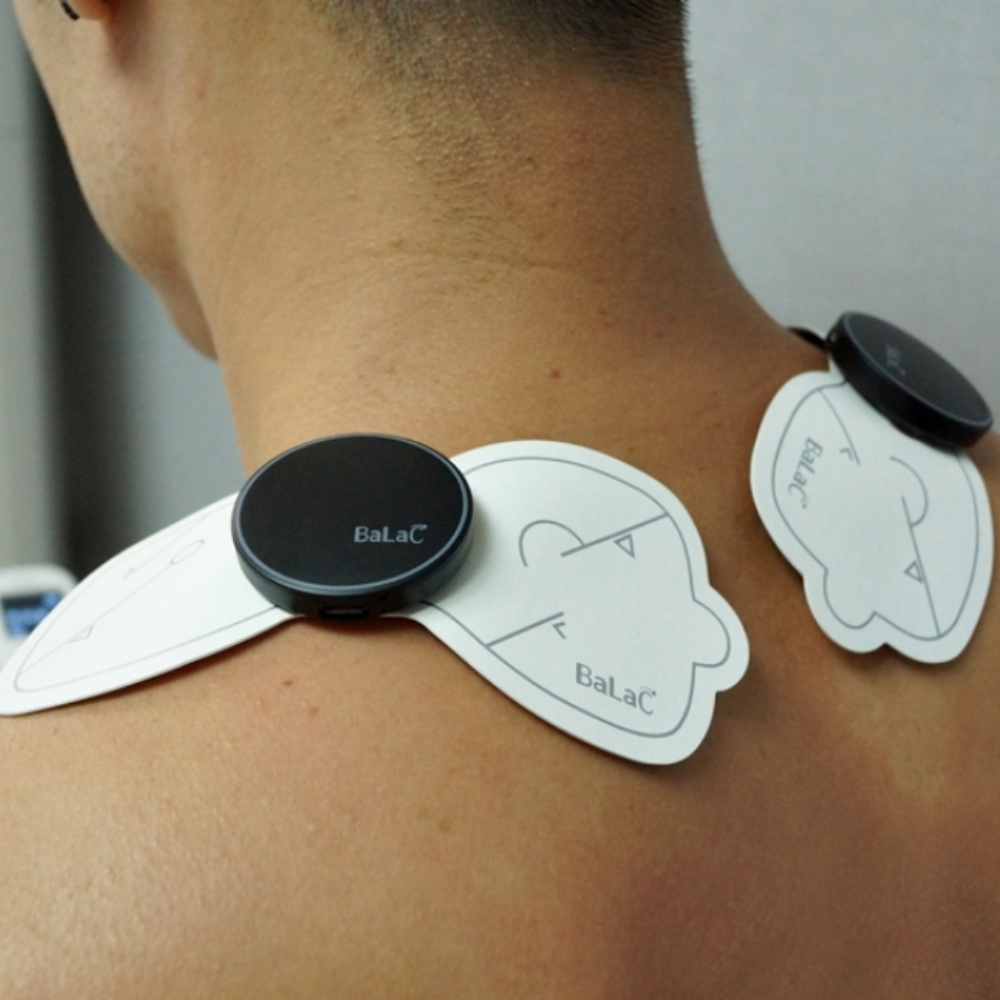 발락 ems 목 어깨 마사지기 안마기 승모근 마사지