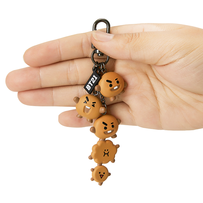 Friends line BT21 SHOOKY noisily figures keyring