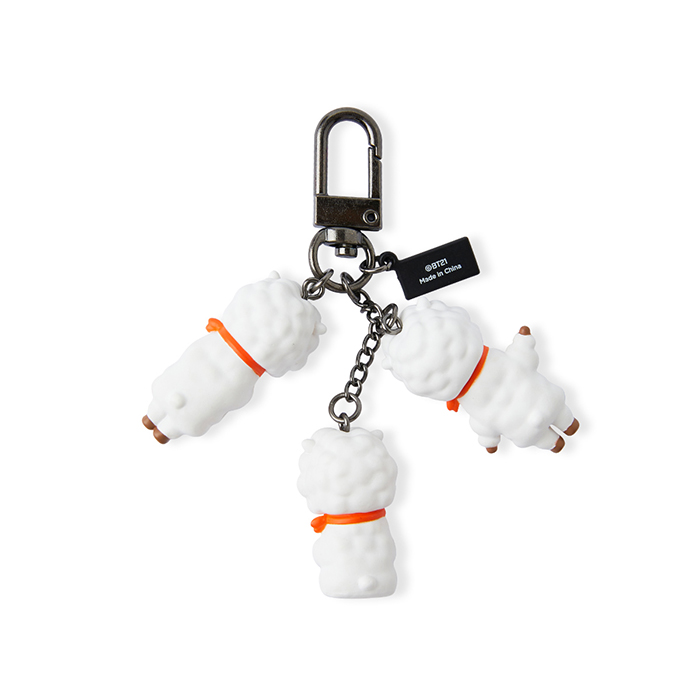 Friends line BT21 RJ noisily figures keyring