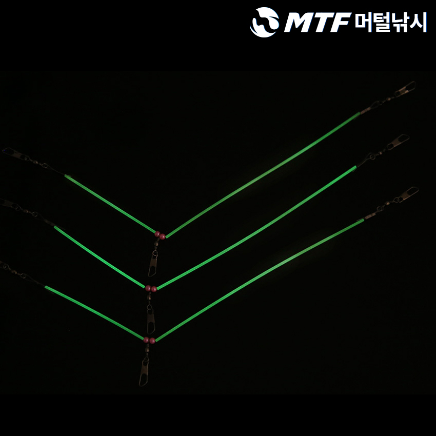 MTF 야광PVC 쭈꾸미 채비 3개입 - 상세 이미지 3