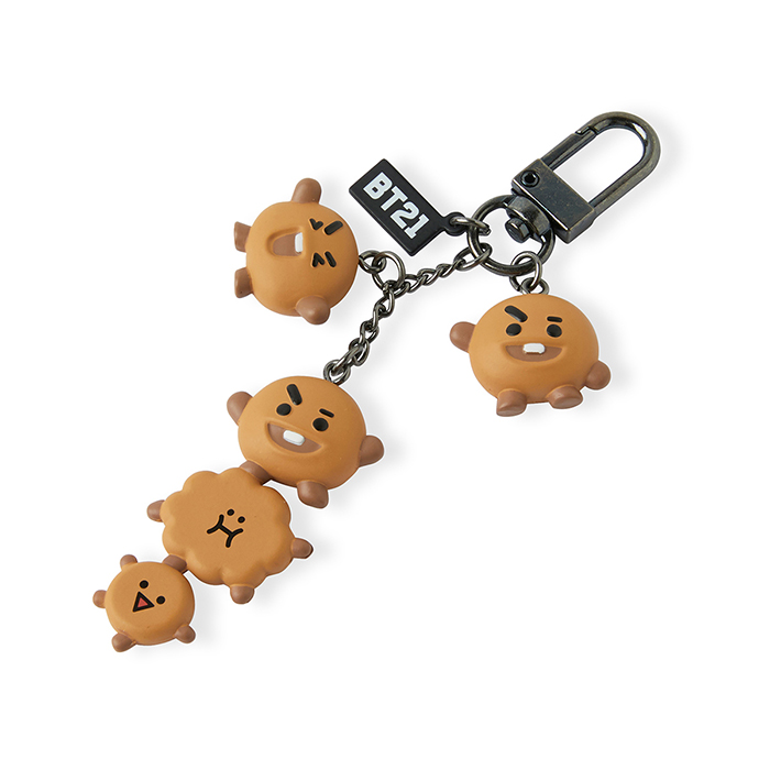 Friends line BT21 SHOOKY noisily figures keyring