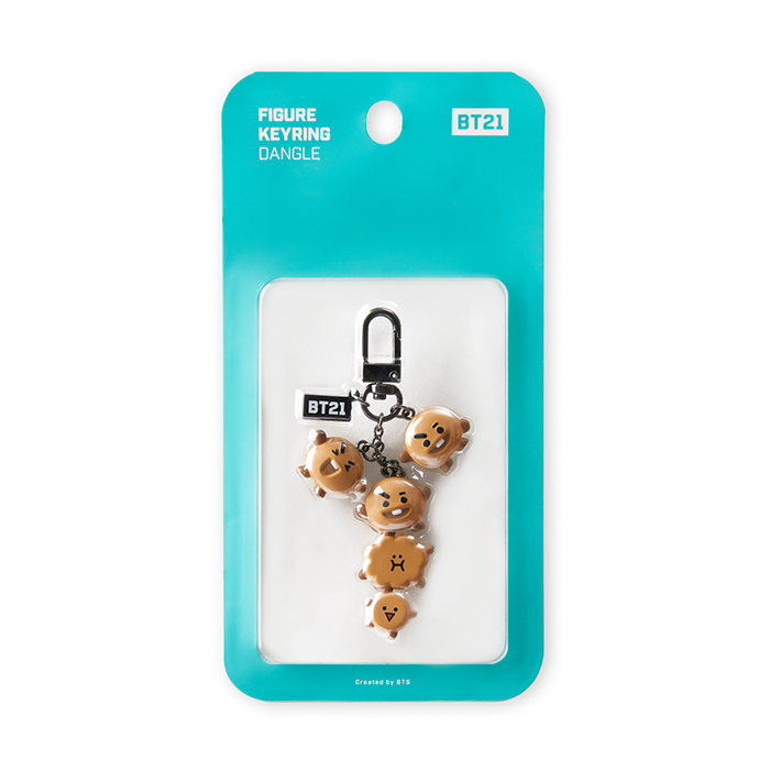 Friends line BT21 SHOOKY noisily figures keyring