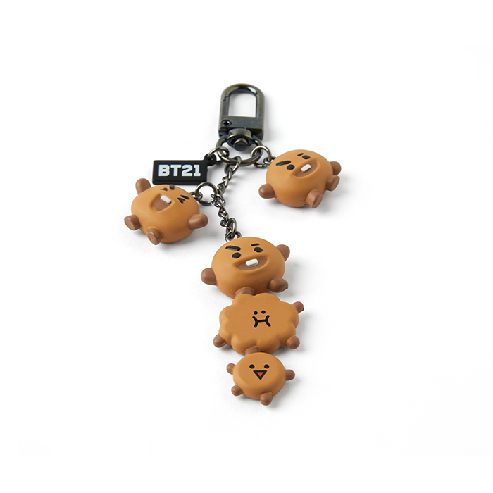 Friends line BT21 SHOOKY noisily figures keyring