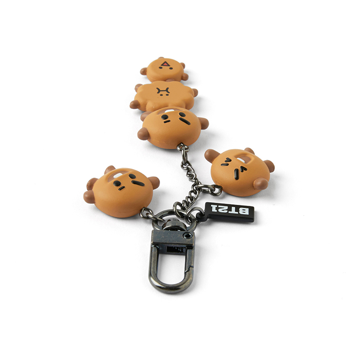 Friends line BT21 SHOOKY noisily figures keyring