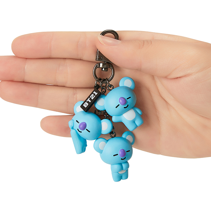 Friends line BT21 KOYA noisily figures keyring