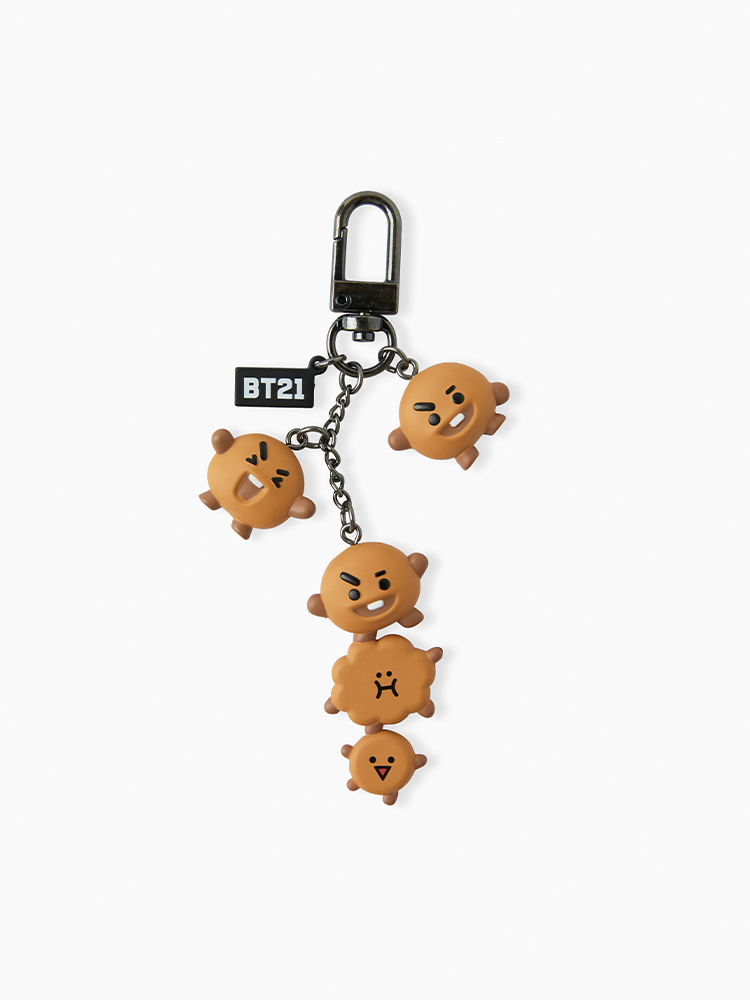Friends line BT21 SHOOKY noisily figures keyring