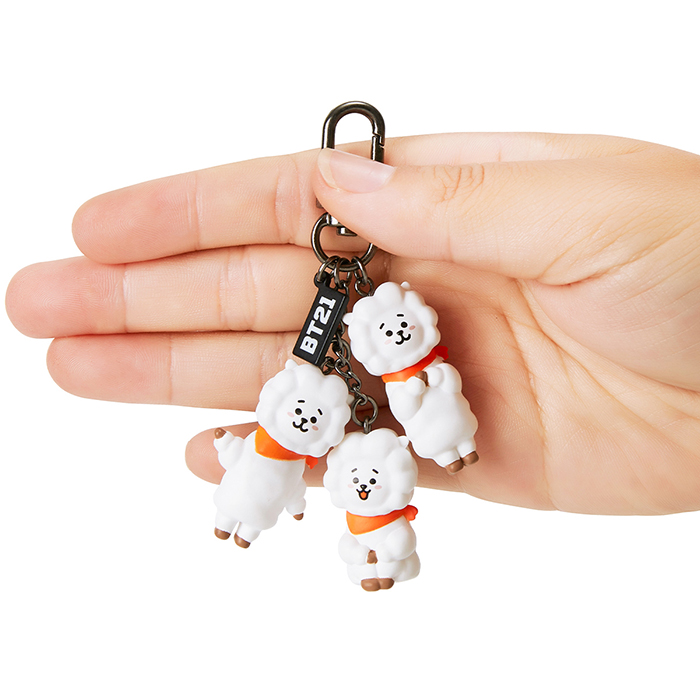 Friends line BT21 RJ noisily figures keyring
