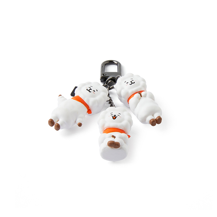 Friends line BT21 RJ noisily figures keyring