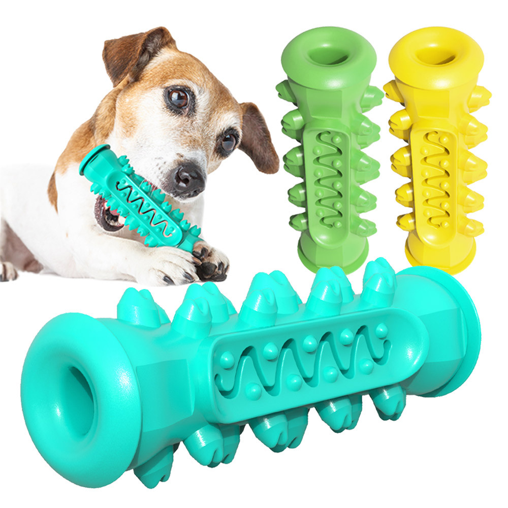 강아지칫솔 애견 셀프 칫솔 M 양치 치석제거기 이빨닦기 스케일링 장난감