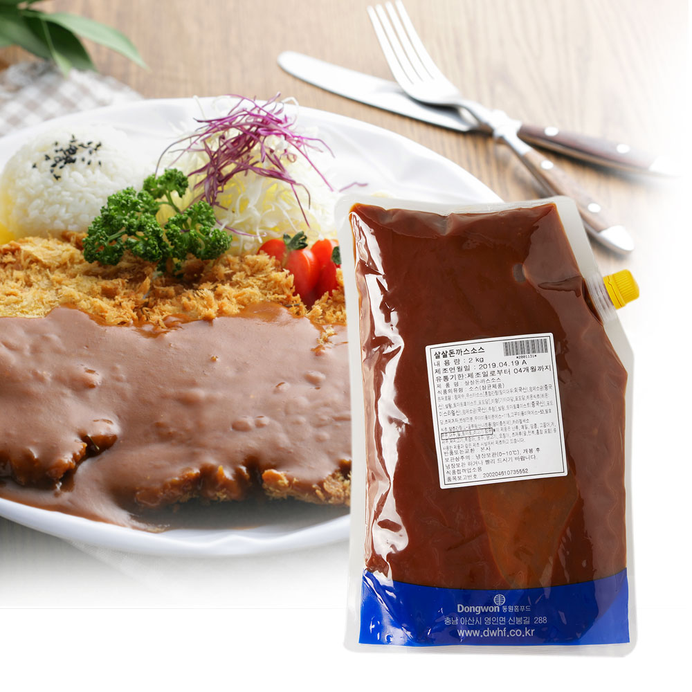 돈까스소스 살살돈까스소스(2kg) - 상세 이미지 2