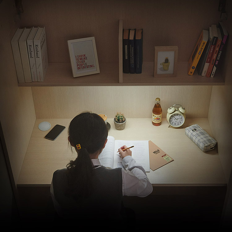 e스마트 하우스 수납서랍장 2층 벙커침대 매트포함